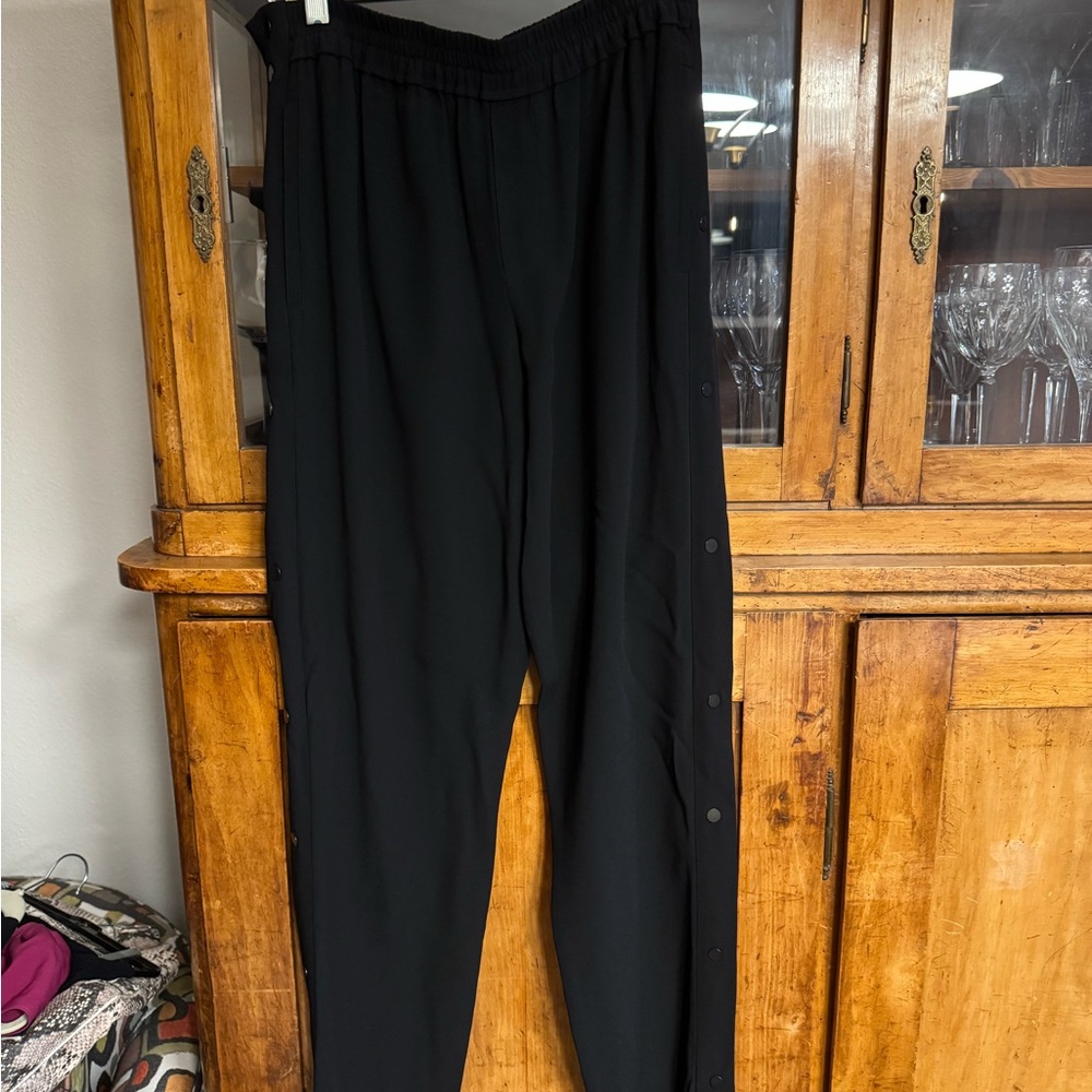 NWT A.L.C. Terry Black crepe pants sz 8 $525